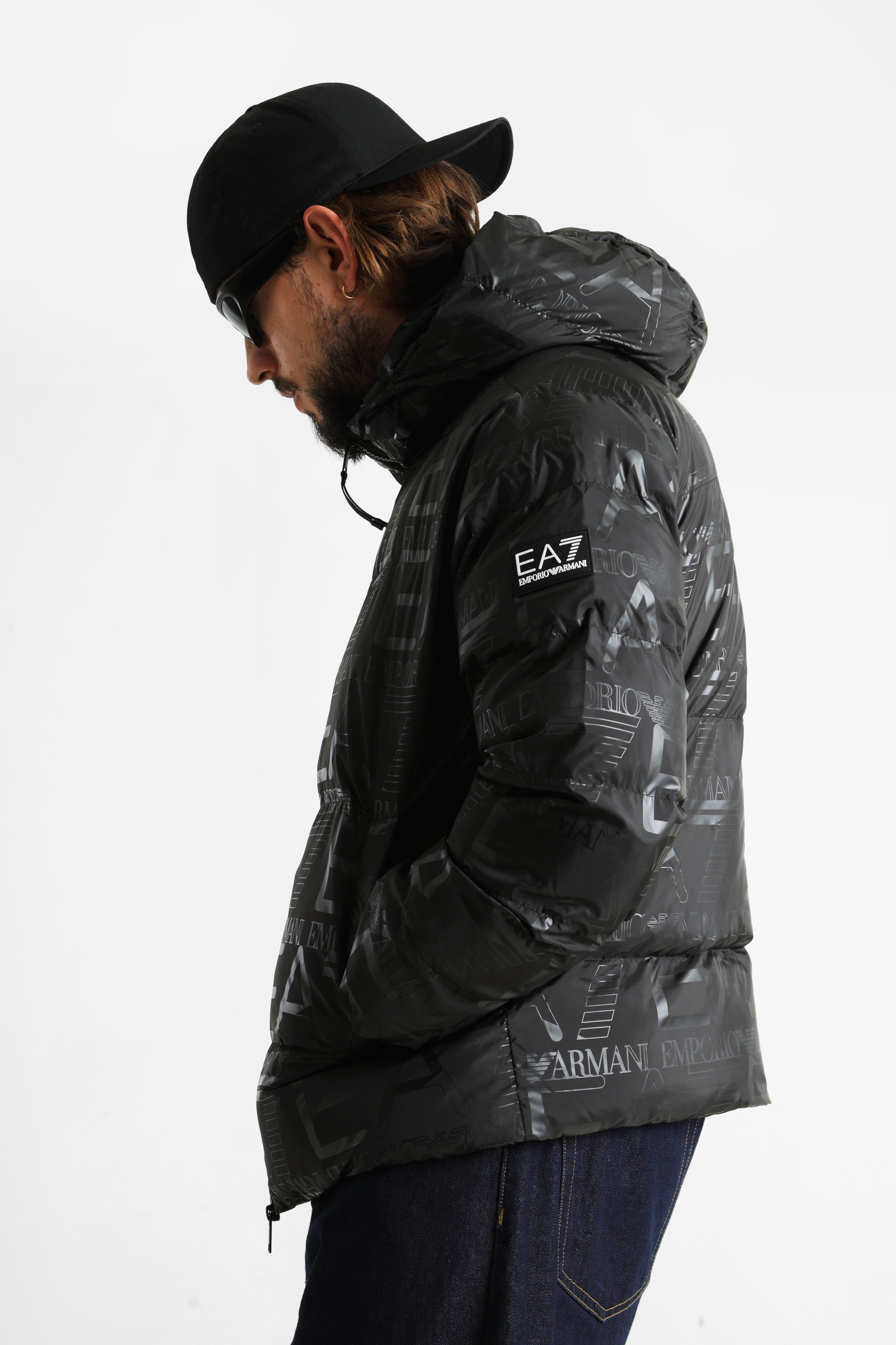 Puffer jacket - Black