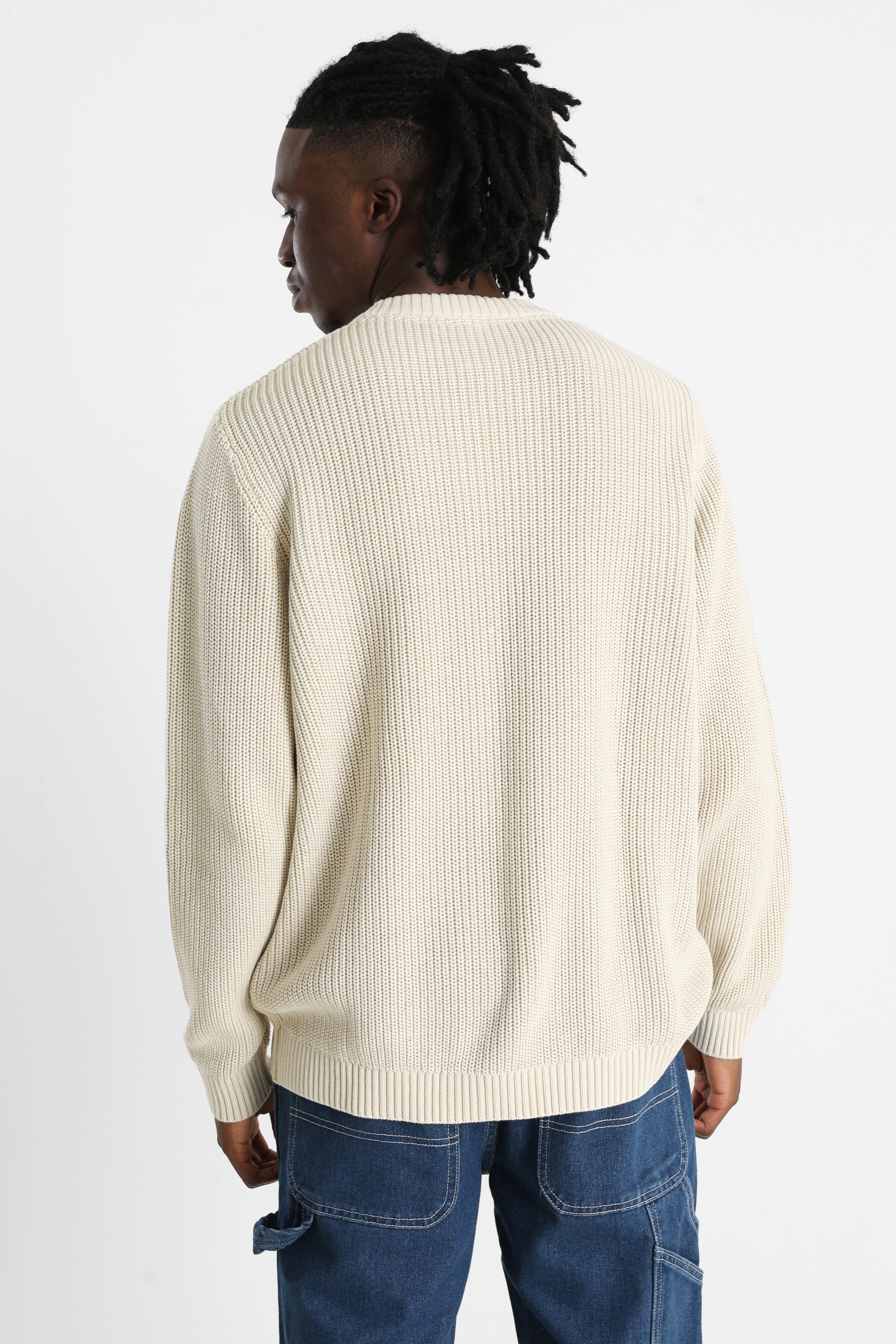 Parker Strickpullover - Base Beige