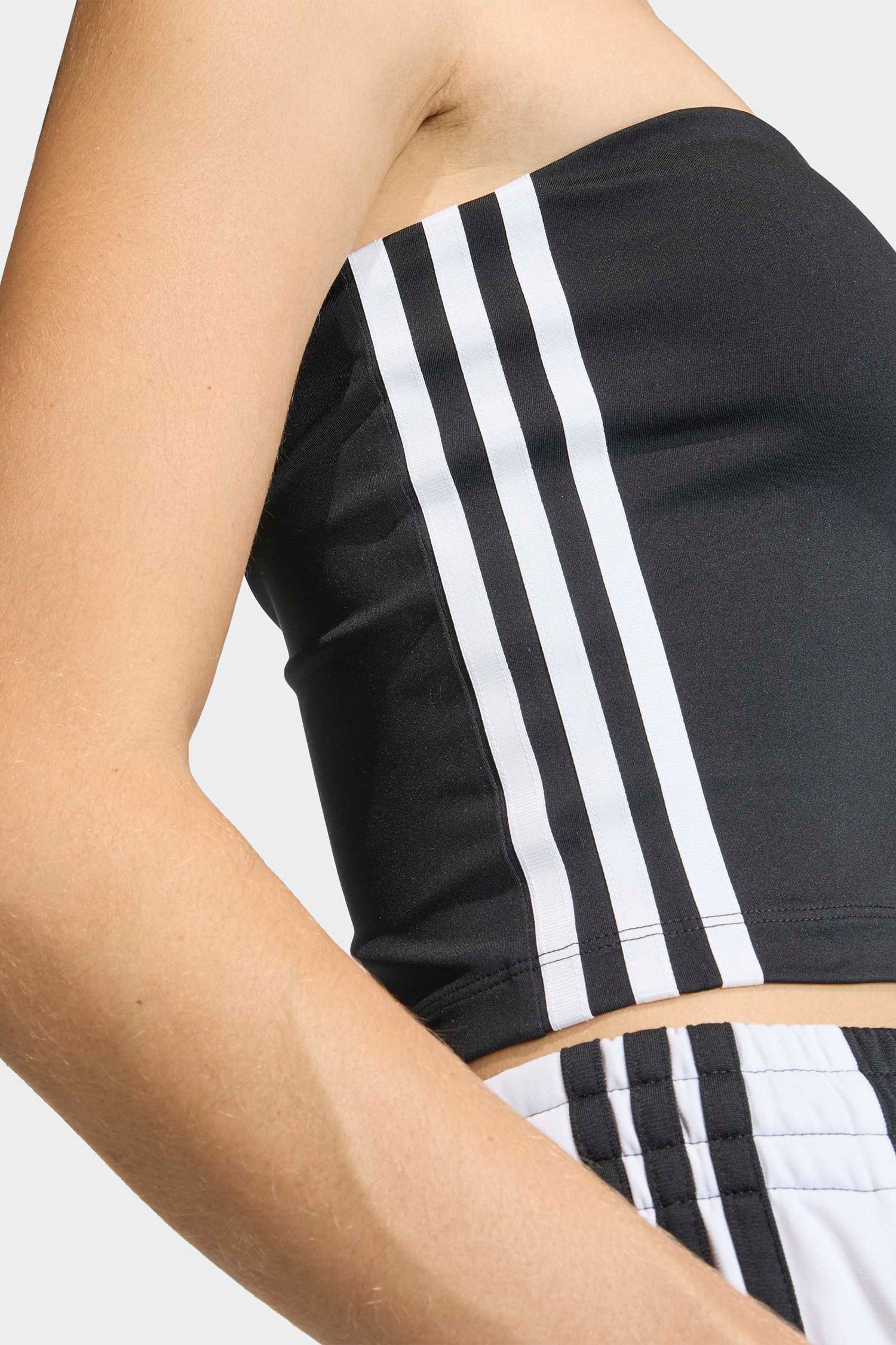 Bandeau Top - Black + White