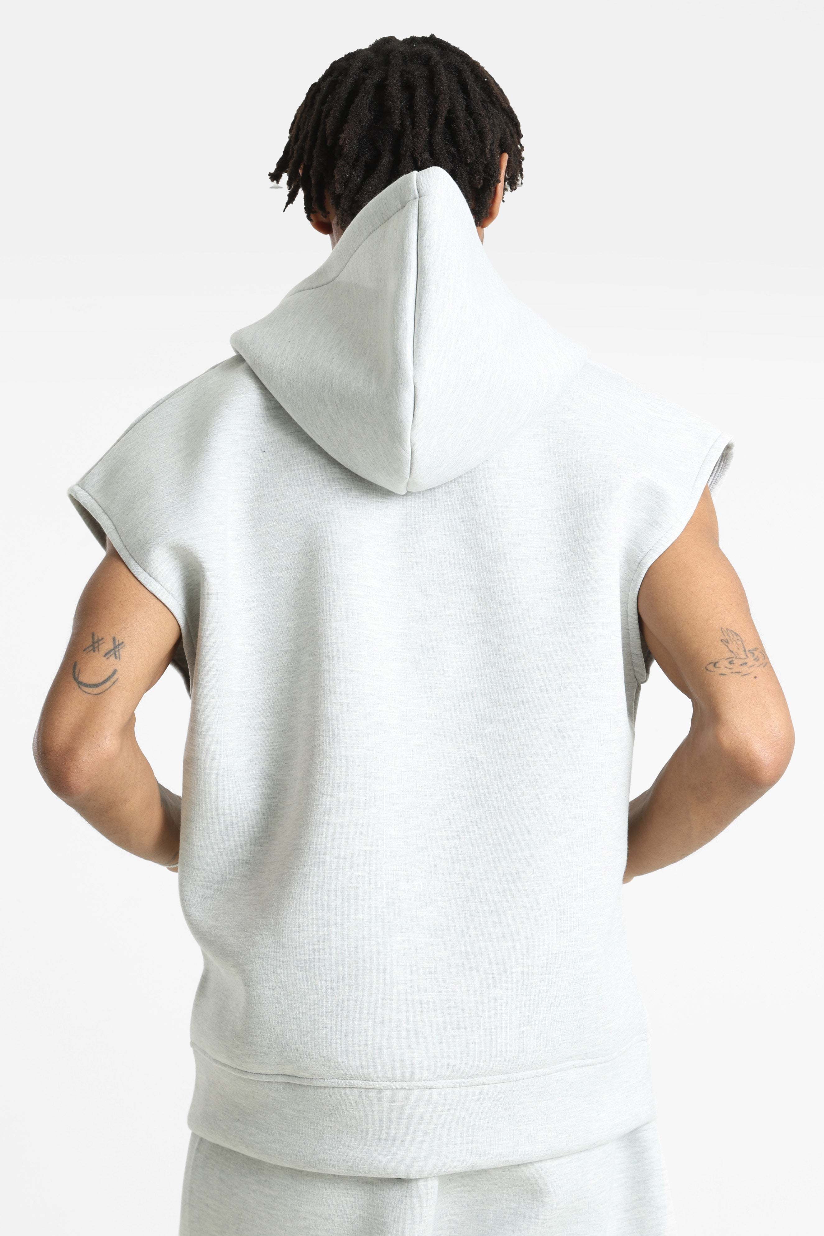 Sweatshirt vest - Light Grey Heather