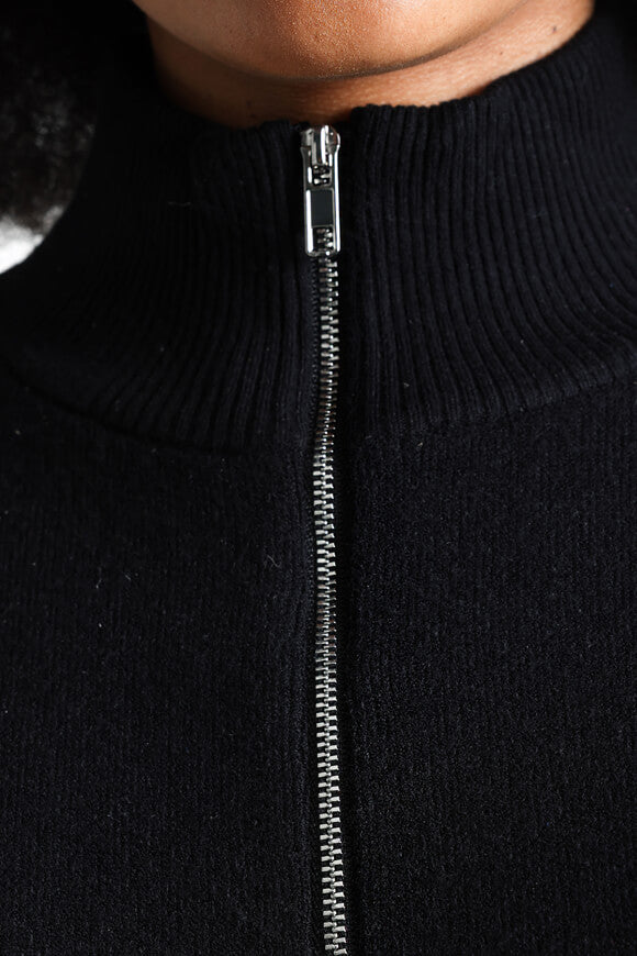 Strickjacke - Schwarz