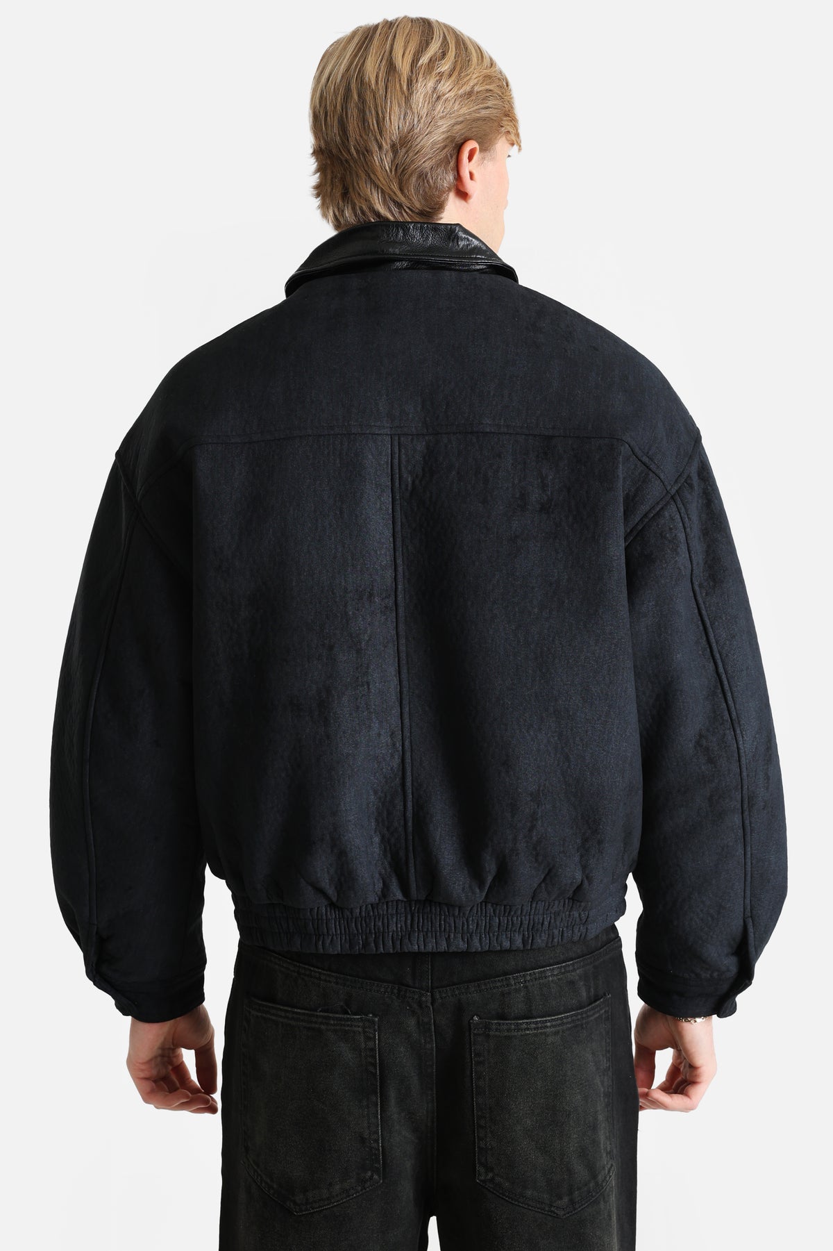 Wattierte Jacke - Black