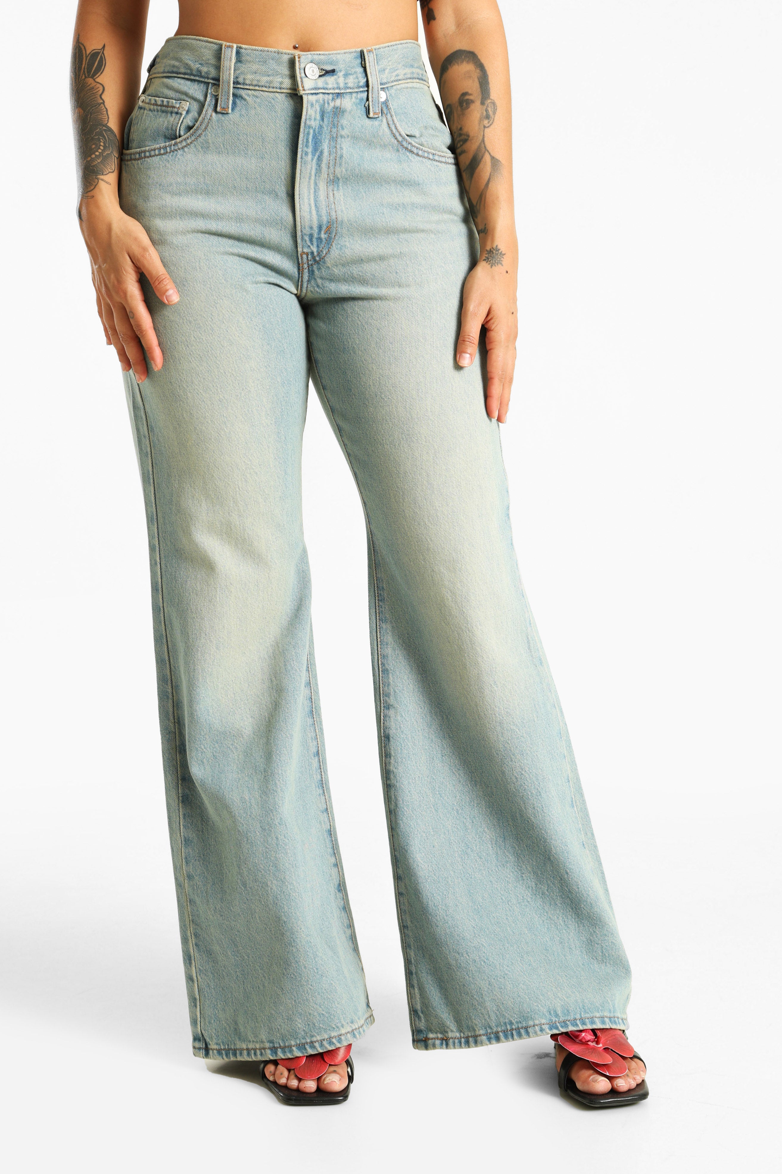 Cinch Flare Jeans L32 - Time To Dust Fp