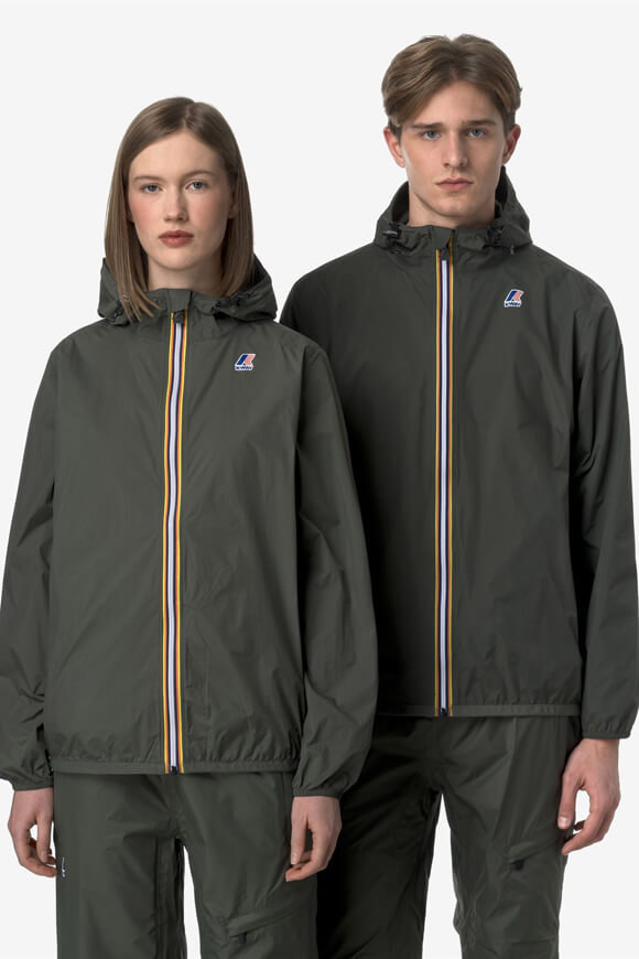 Le Vrai 4.0 Claude Windbreaker - Green Blackish