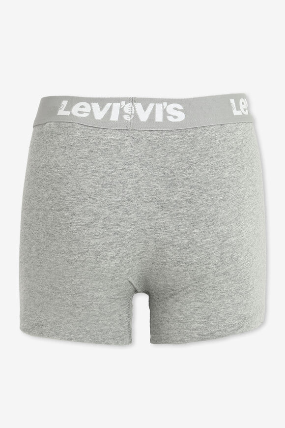 Lot de 3 boxers - White + Grey Heather + Black