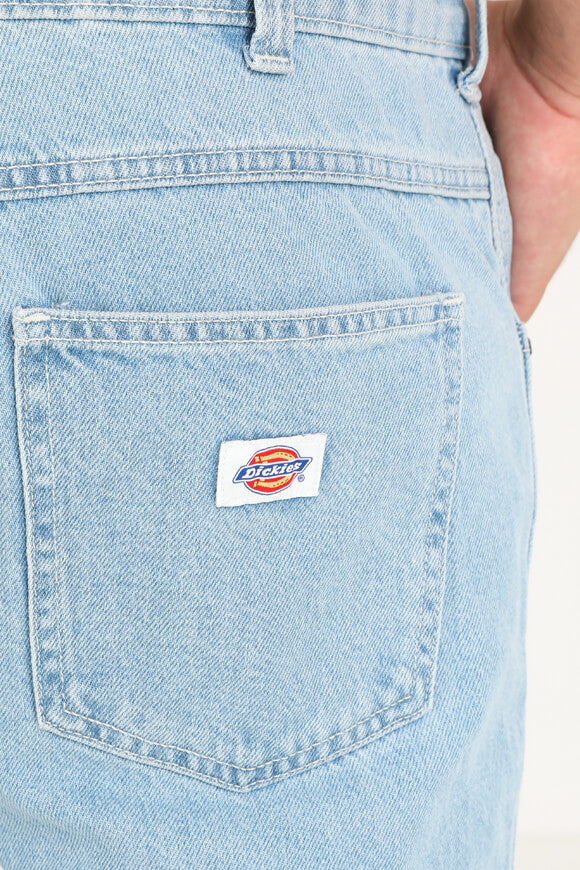 Houston Relaxed Straight Fit Jeans - Vintage Aged Blue