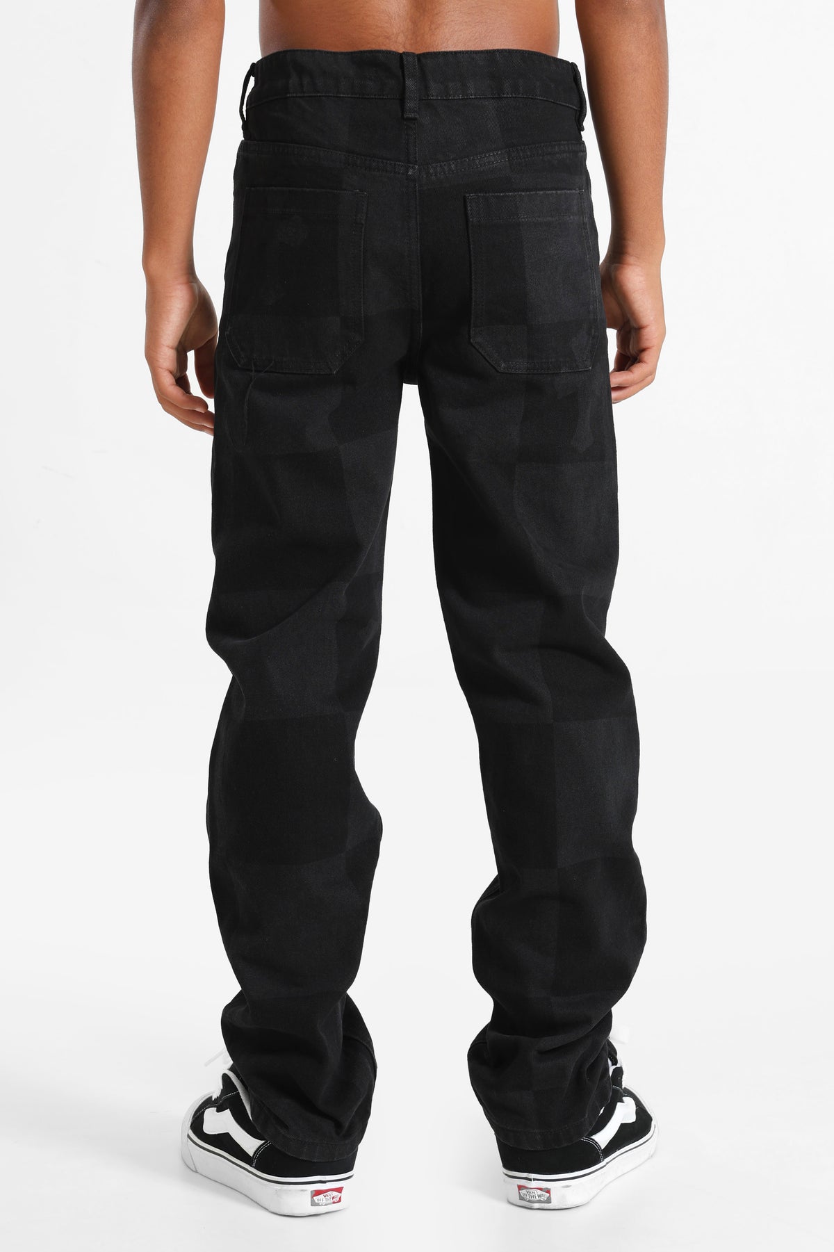 Loose Fit Jeans - Schwarz