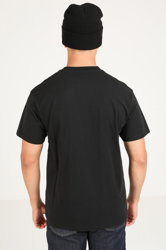 Script Embroidery T-Shirt - Black