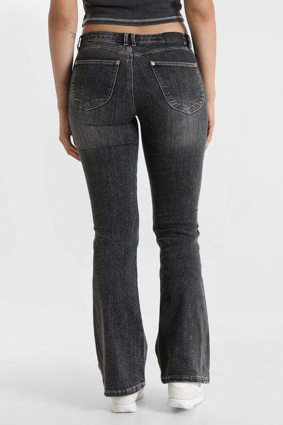Jeans flare - Nero lavato