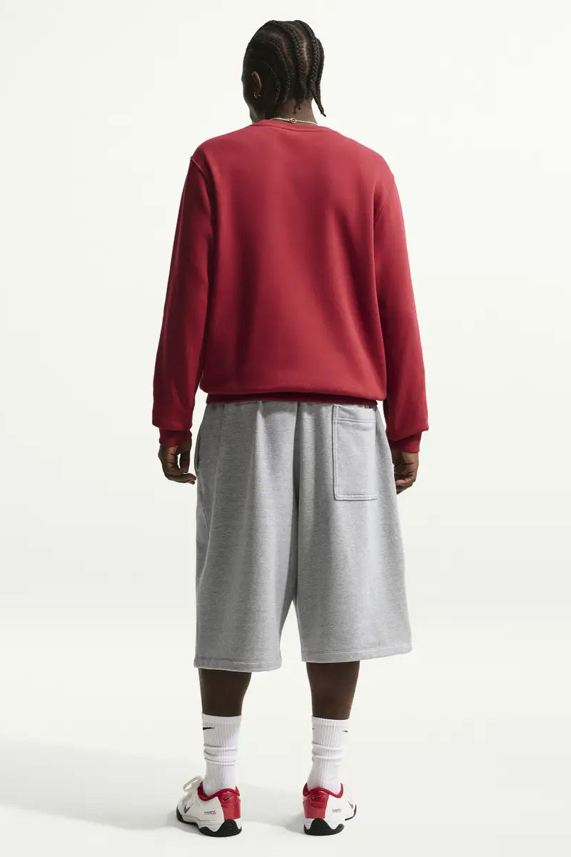 Sportswear Club Sweatshorts - Smoke Grey + White