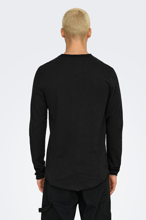 ONSBENNE long-sleeve shirt - Black