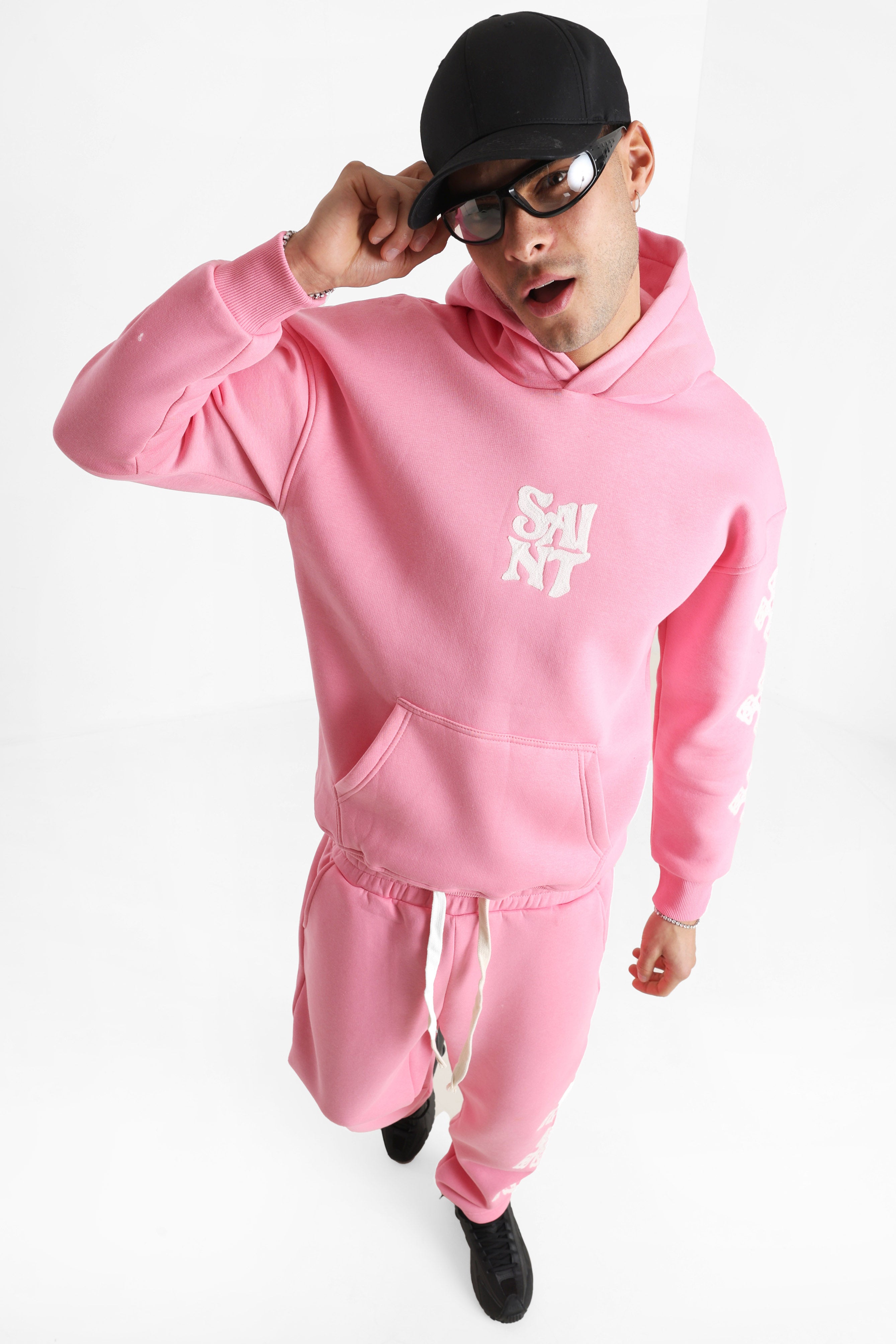 Kapuzensweatshirt - Pink