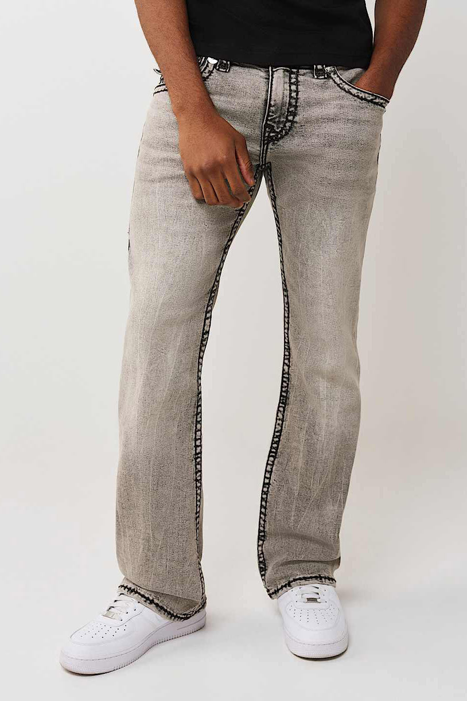 Billy jean bootcut - Grey Washed