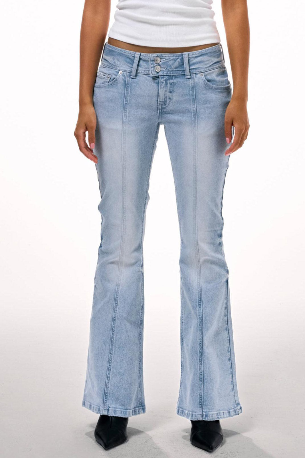 Jean flare - Light Wash Blue