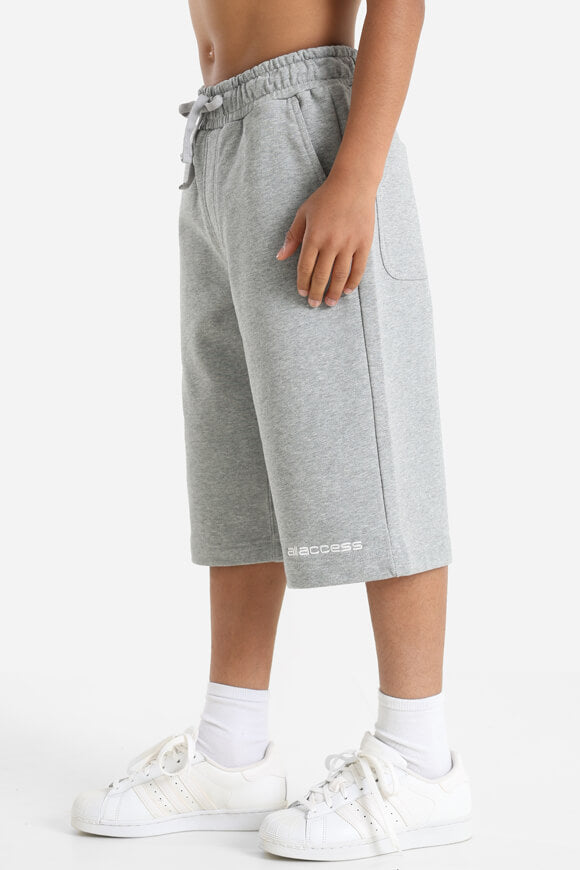 Sweatshorts - Gris chiné