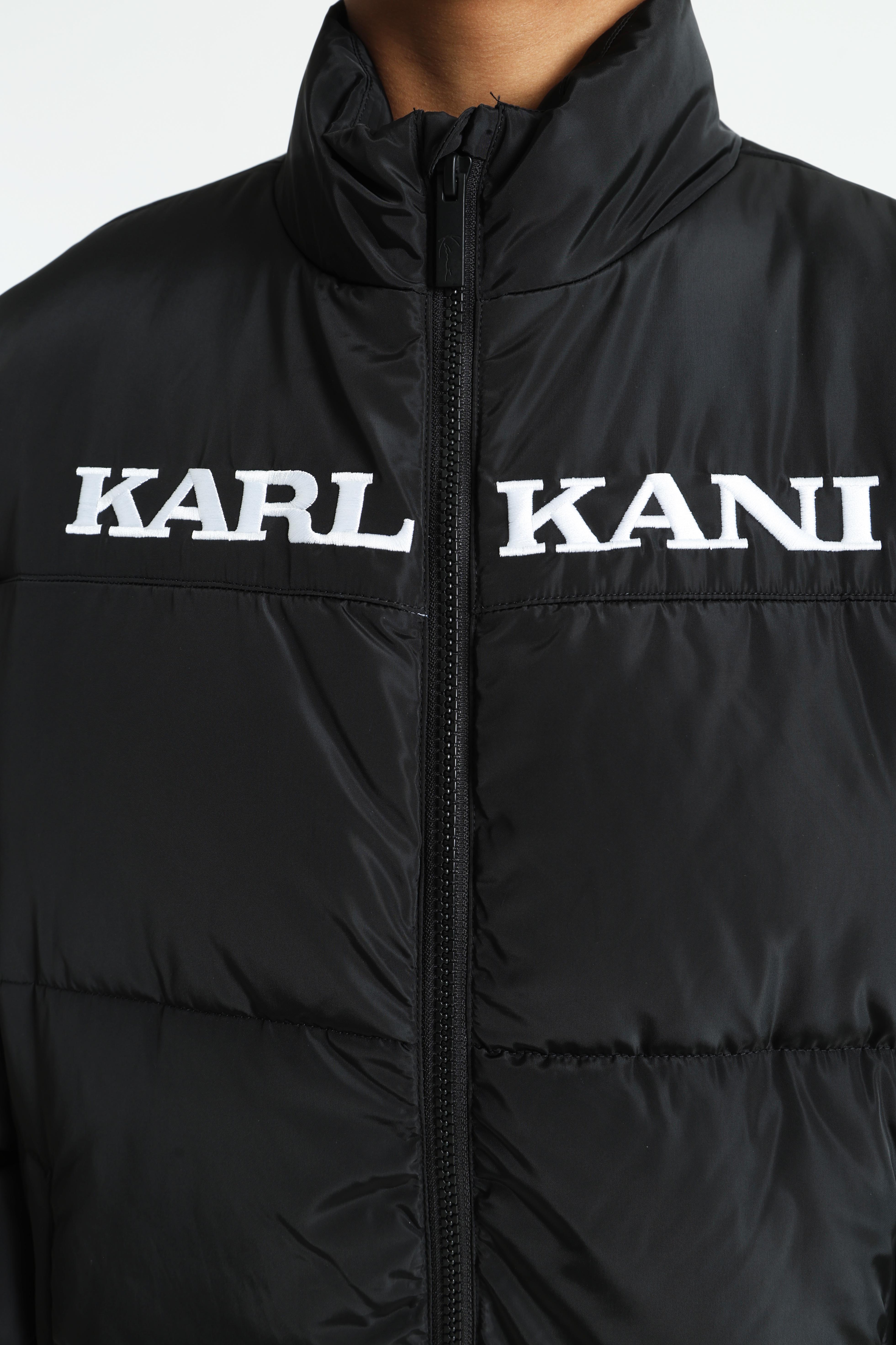 Retro Pufferjacke - Black