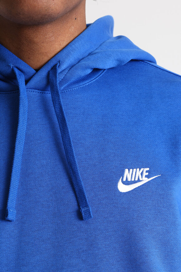 Sportswear Club Fleece Hooded Sweatshirt - Game Royal