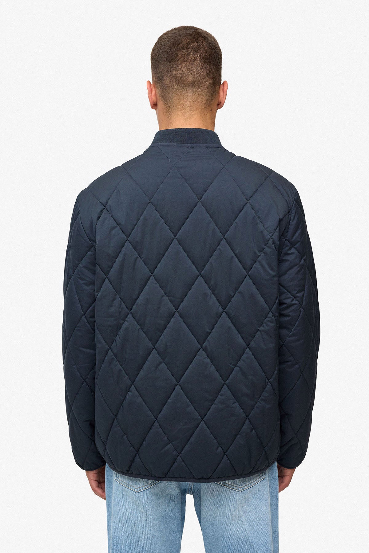 Lightweight quilted jacket - Navy