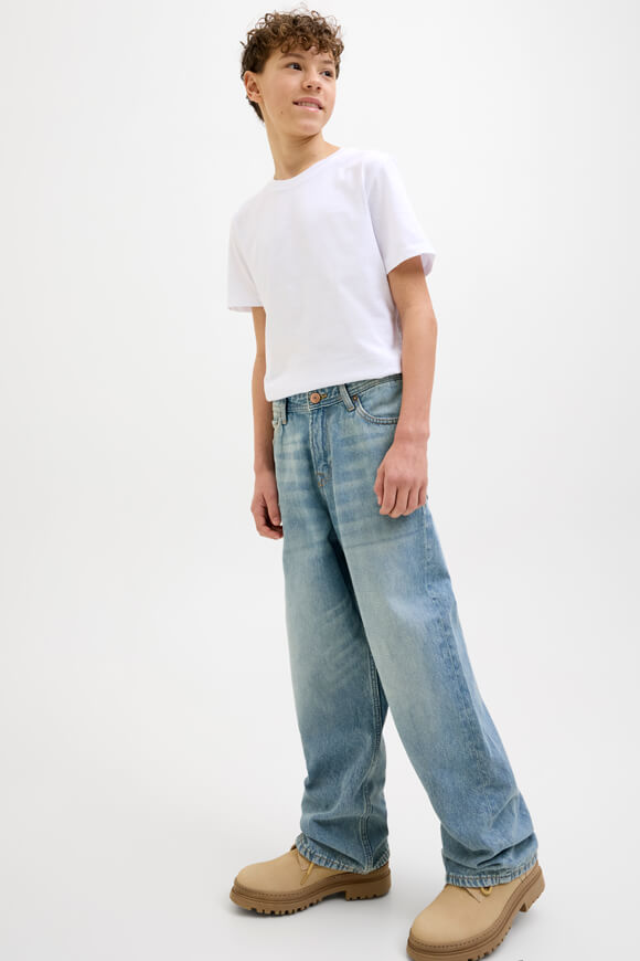 Alex Baggy Fit Jeans - Light Blue Denim