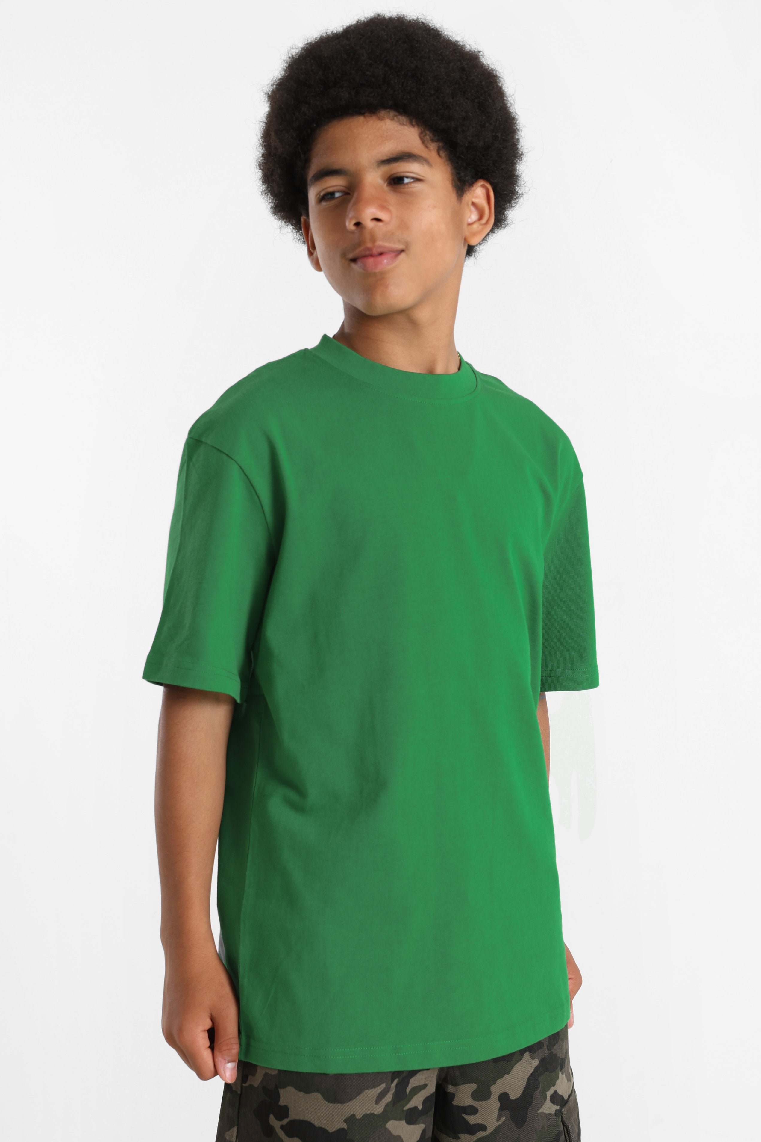 Oversize T-Shirt - Grün