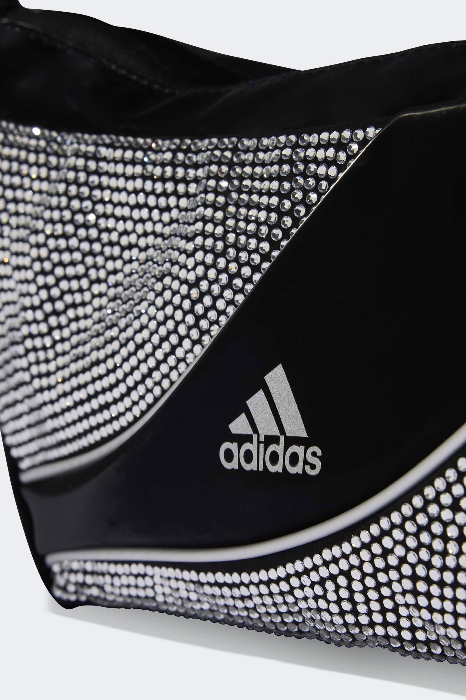 Handtasche mit Strass - Black