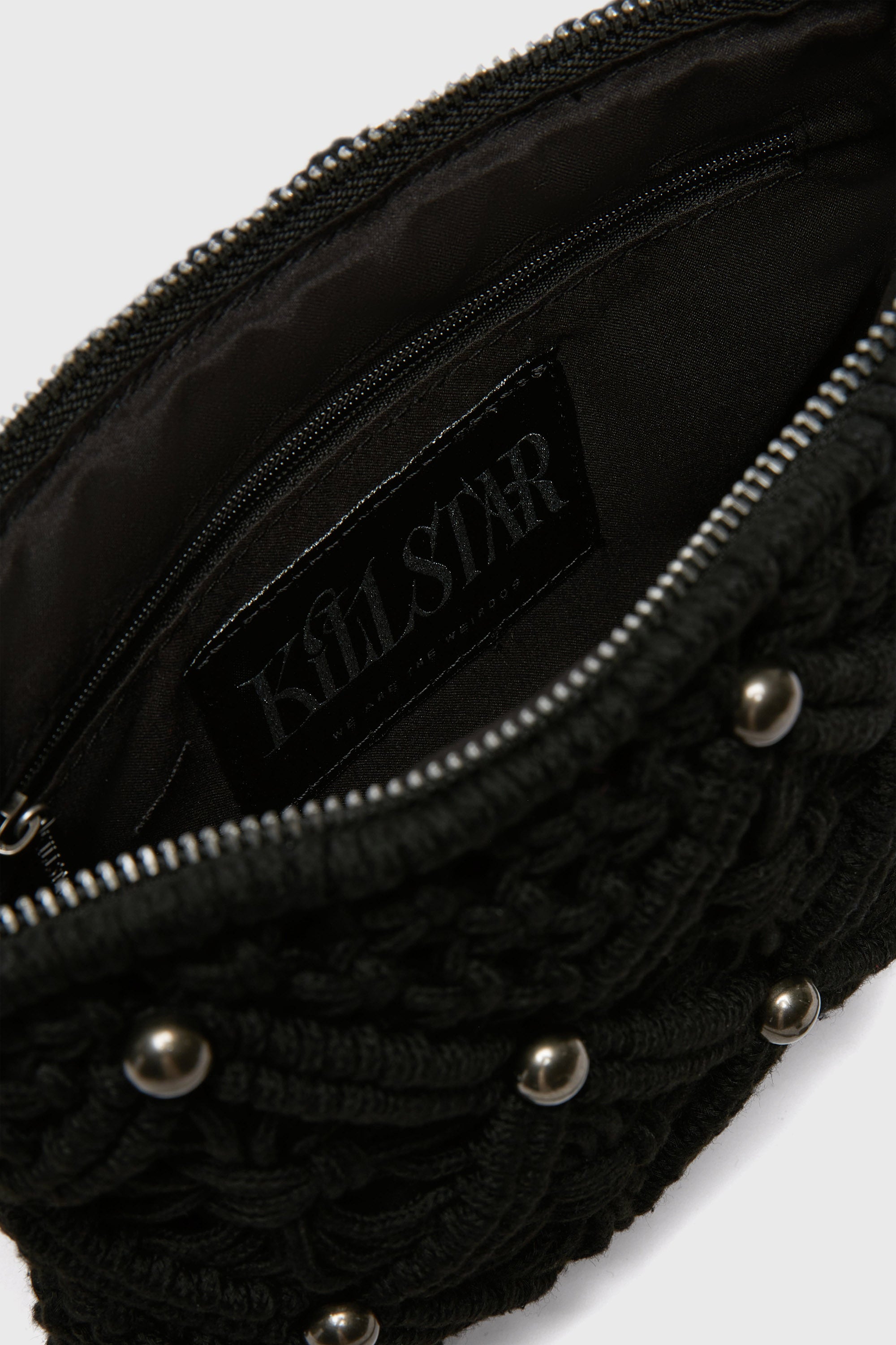 Ghostly Waters sac à bandoulière en crochet - Black