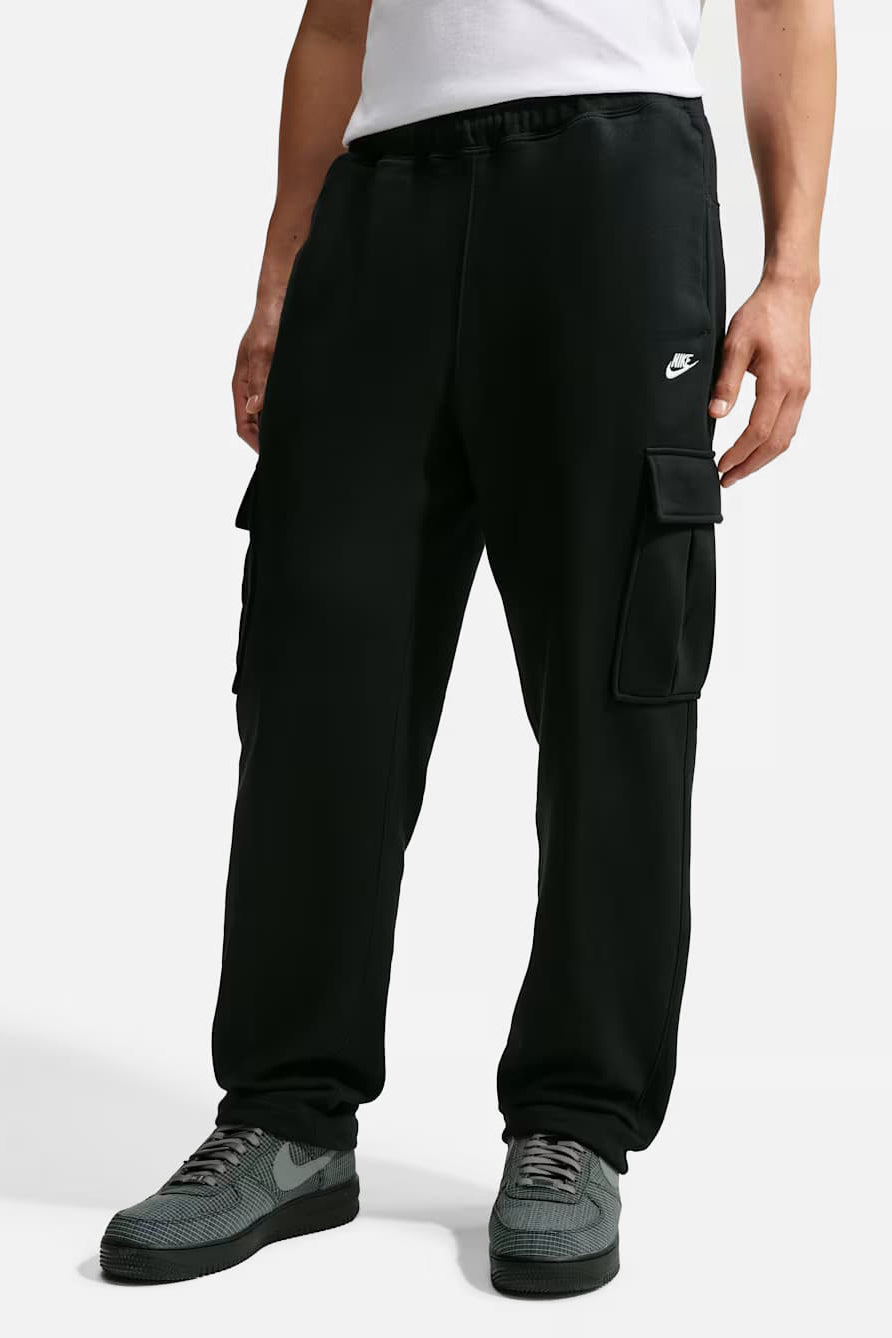 Sportswear pantalon cargo en sweat - Black
