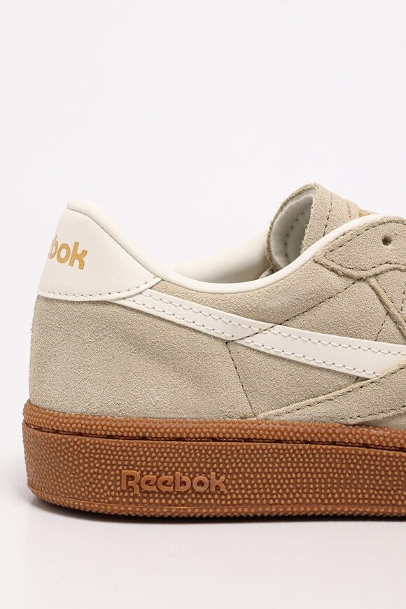 Club C Grounds Sneaker - Beige + Chalk + Gum