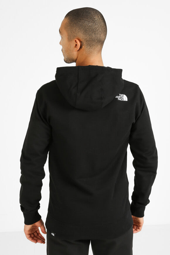 Kapuzensweatshirt - Schwarz