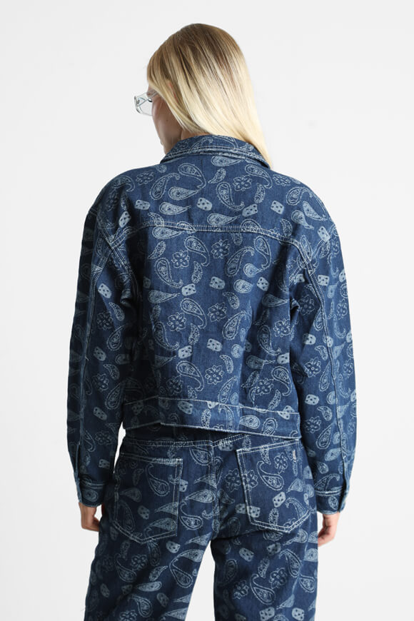 Denim jacket - Dark blue denim