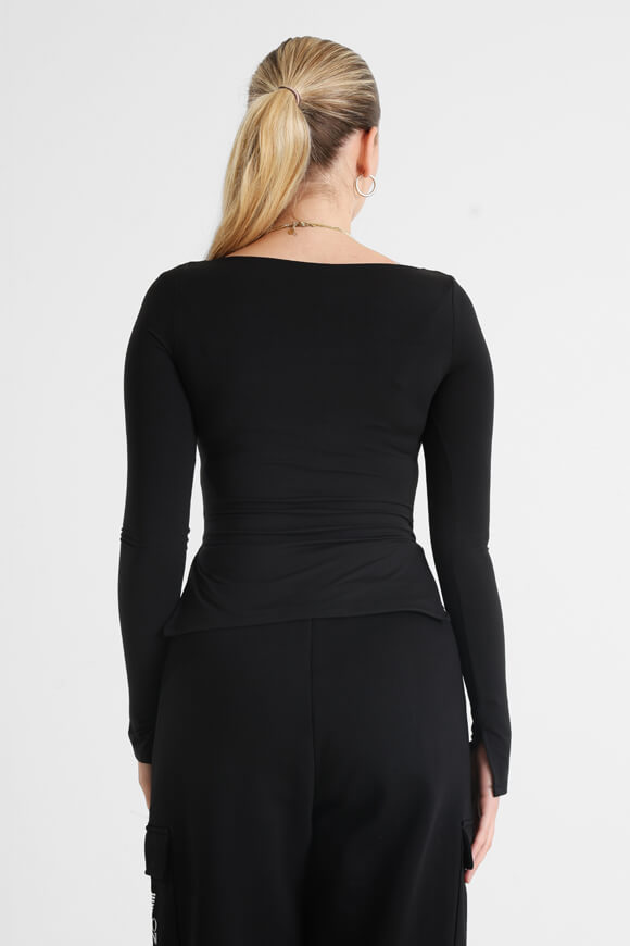 T-shirt à manches longues - Noir