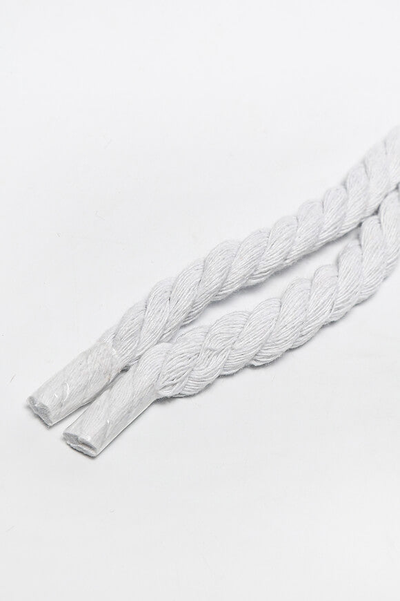Geflochtene Schnürsenkel 150 cm - Weiss