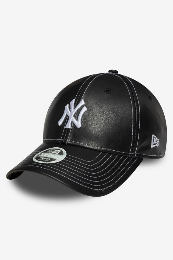 Faux leather 9forty cap / strapback - Black