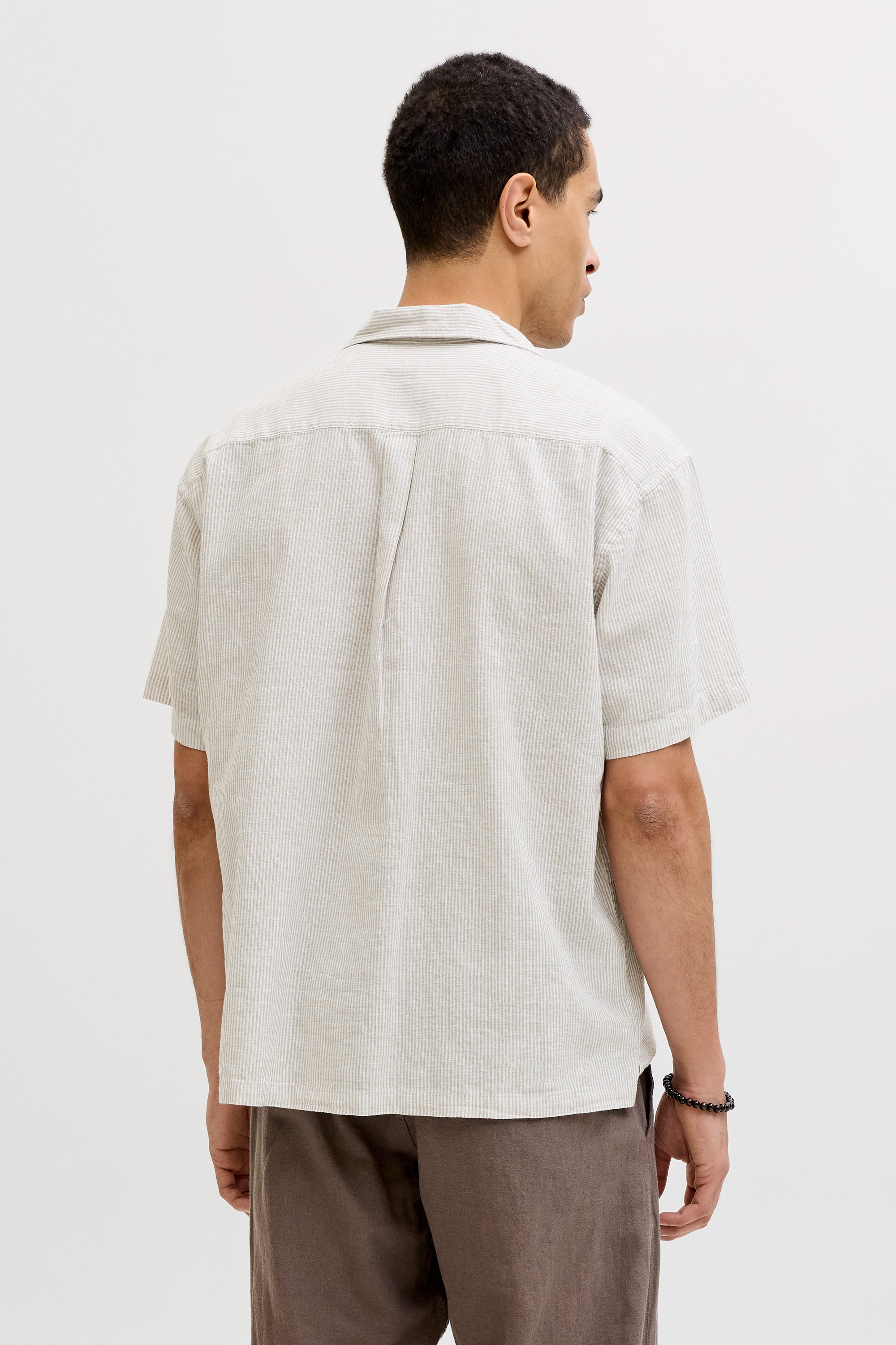 JJESUMMER Leinenhemd - Crockery