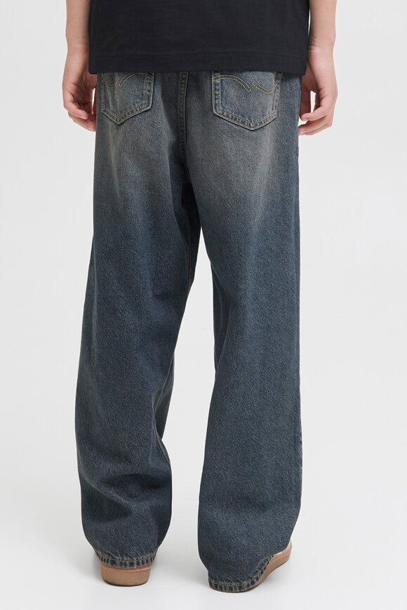 JJIRON baggy fit jeans - Blue Denim