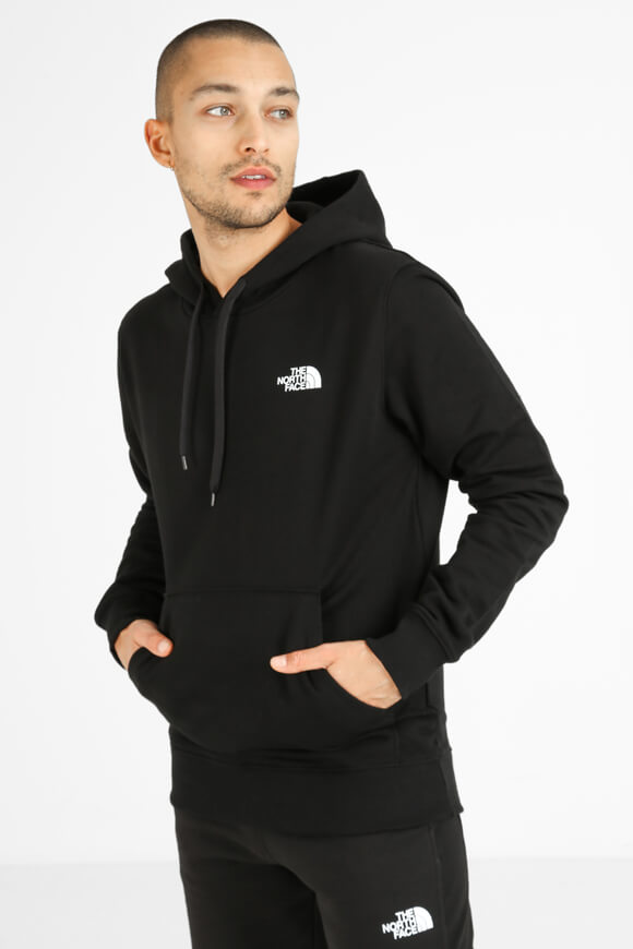 Kapuzensweatshirt - Schwarz