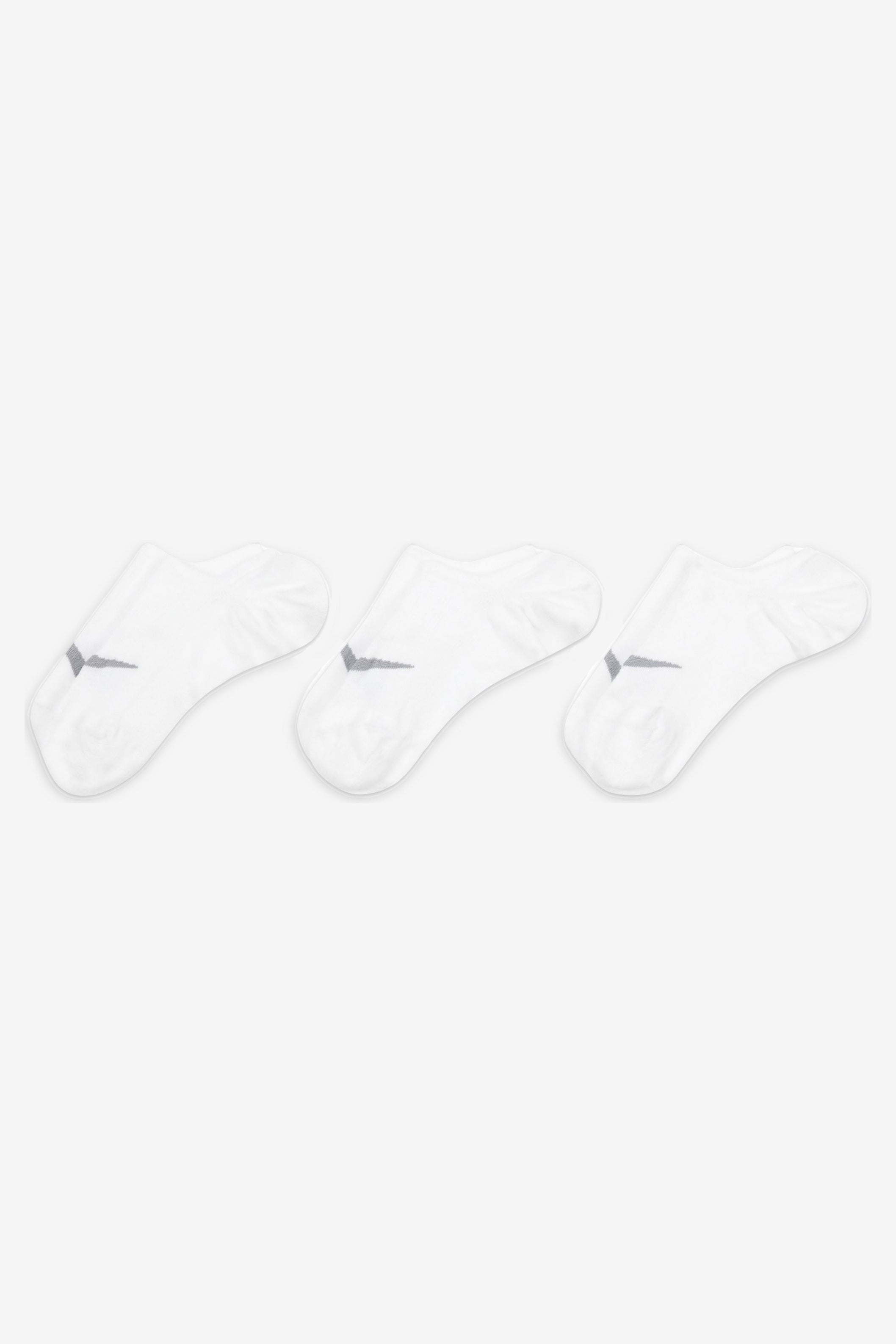 Set di 3 paia di calzini invisibili - Bianco