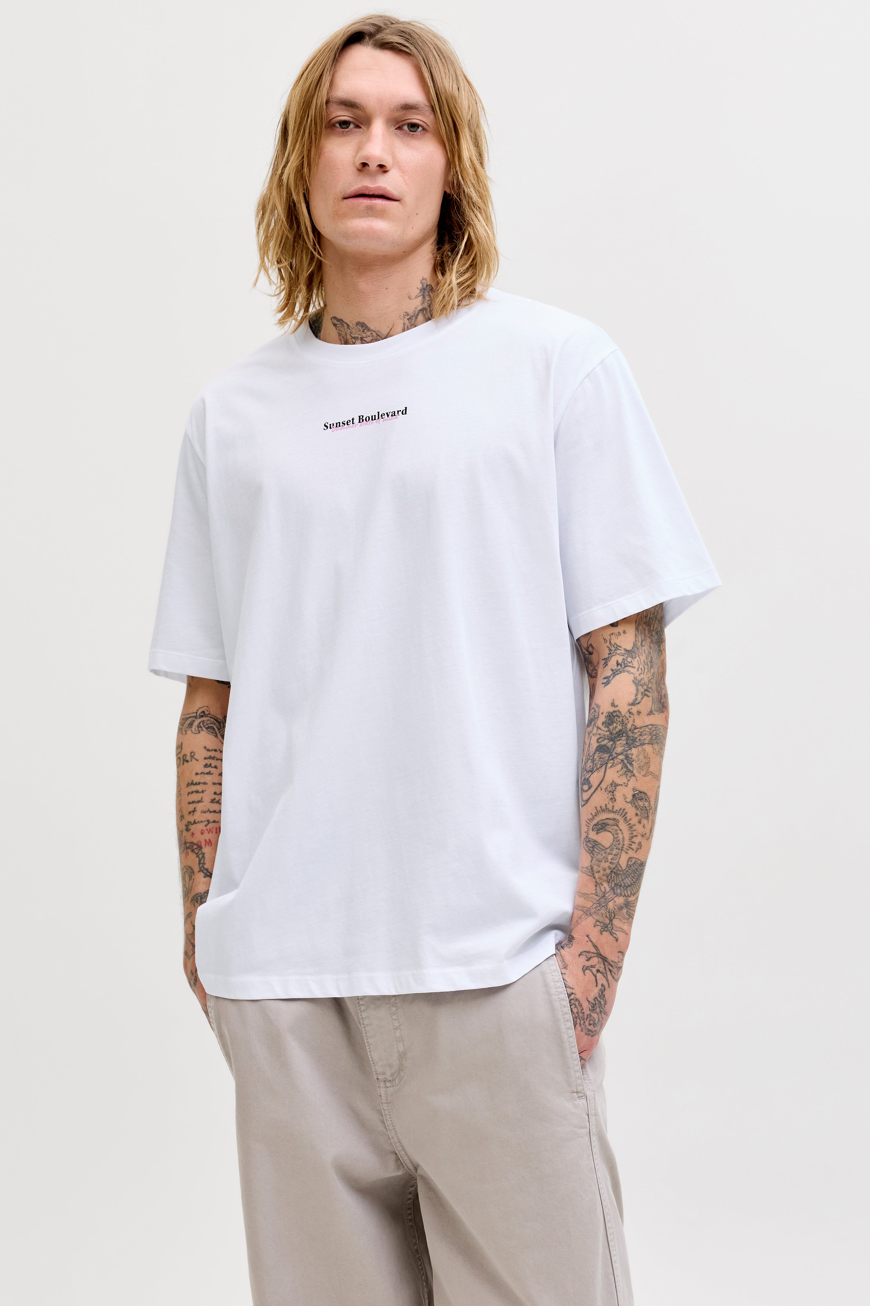 JJCITY t-shirt - Bright White