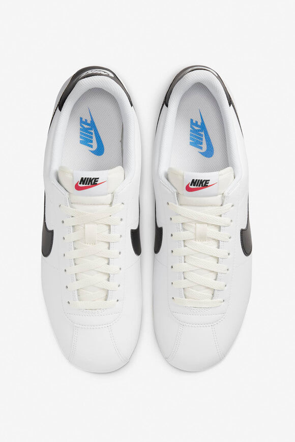 Cortez Sneaker - White + Black + Light Photo Blue