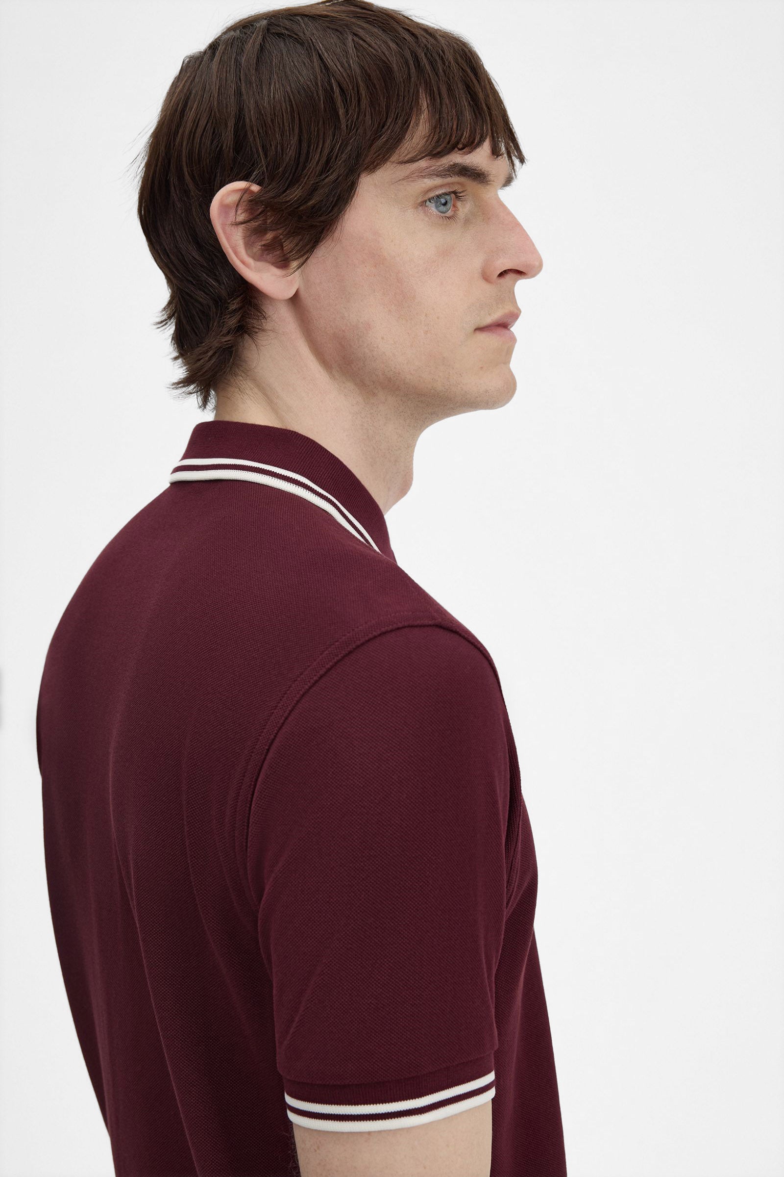 Twin Tipped Poloshirt - Oxblood