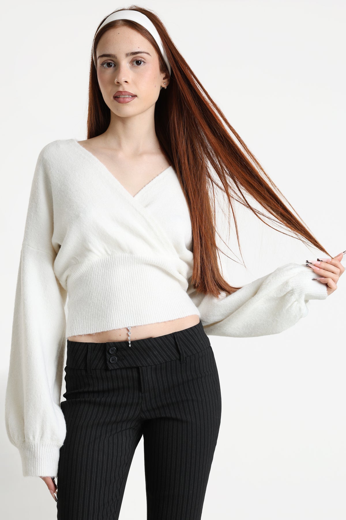 Knitted sweater - Offwhite