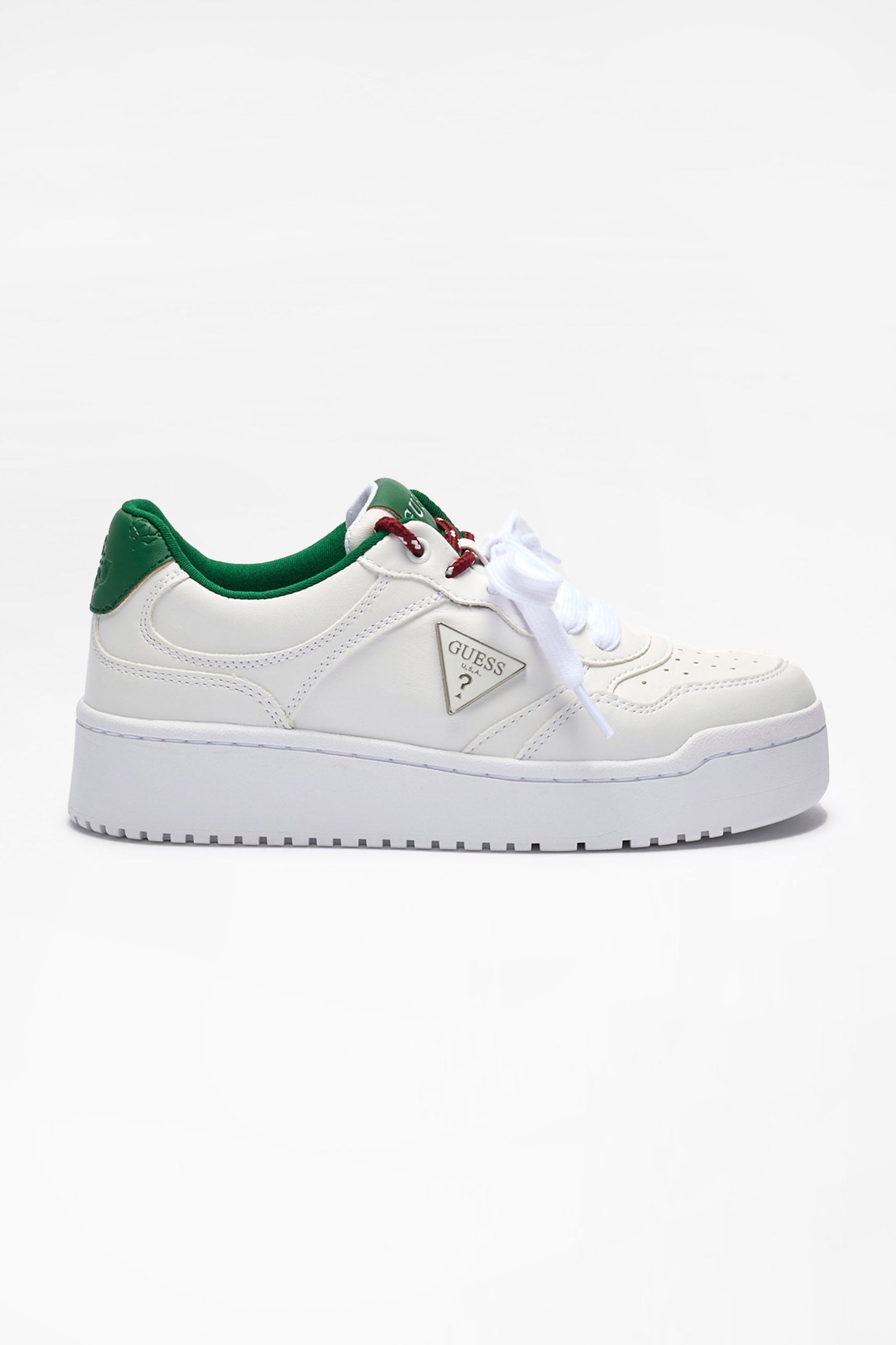 Joezi Sneaker - White + Green