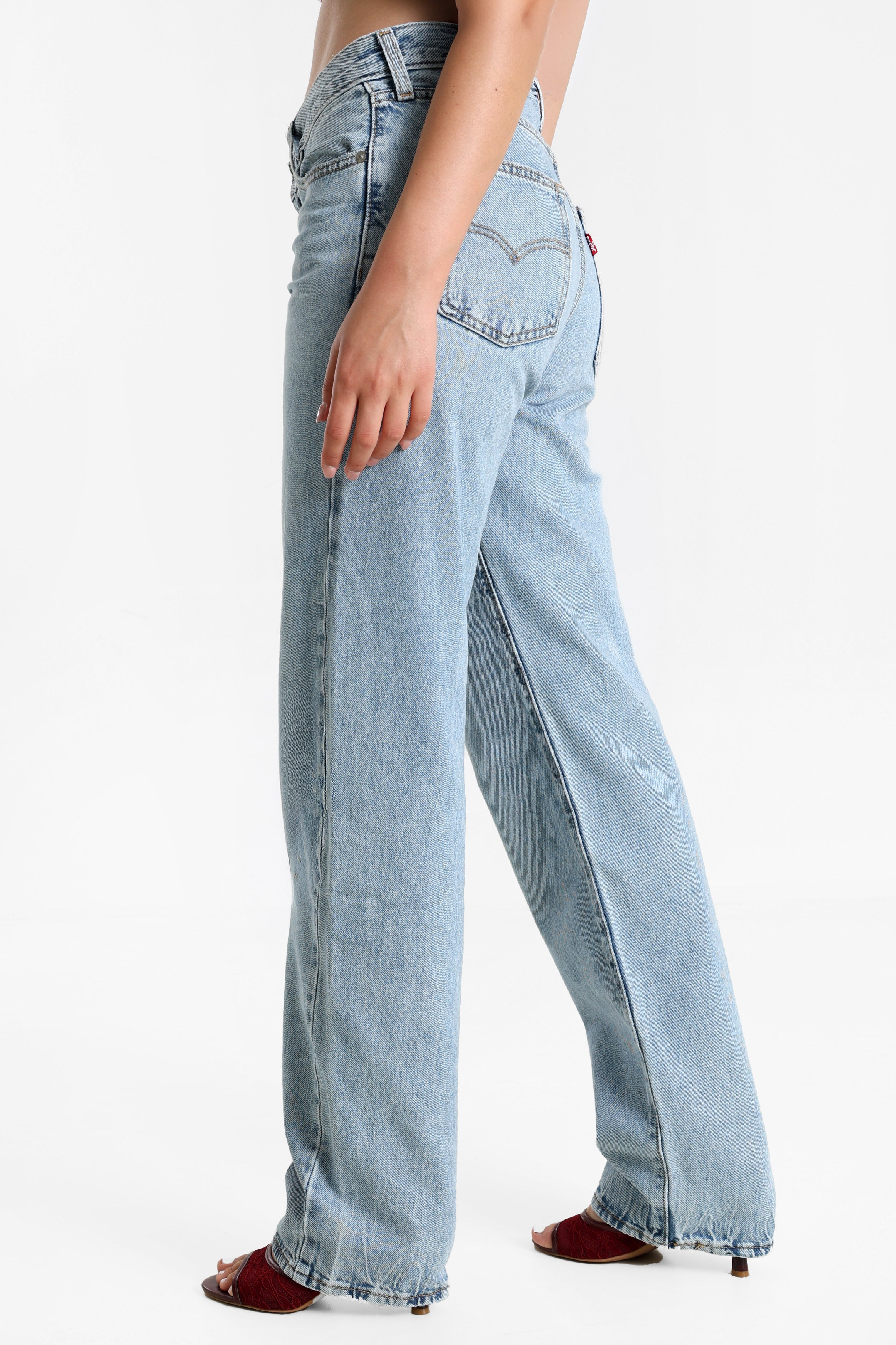 94 jean baggy fit L33 - Riveting
