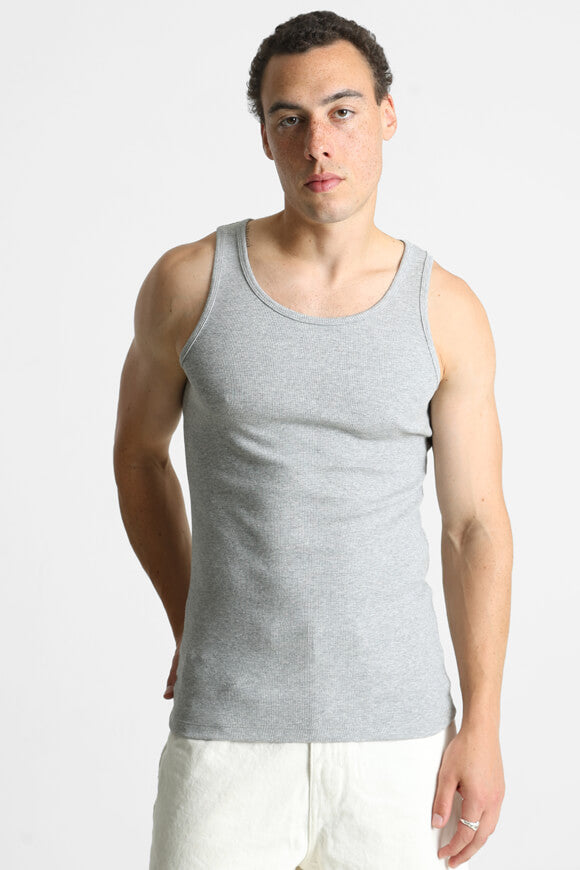 Canotta a coste - grigio