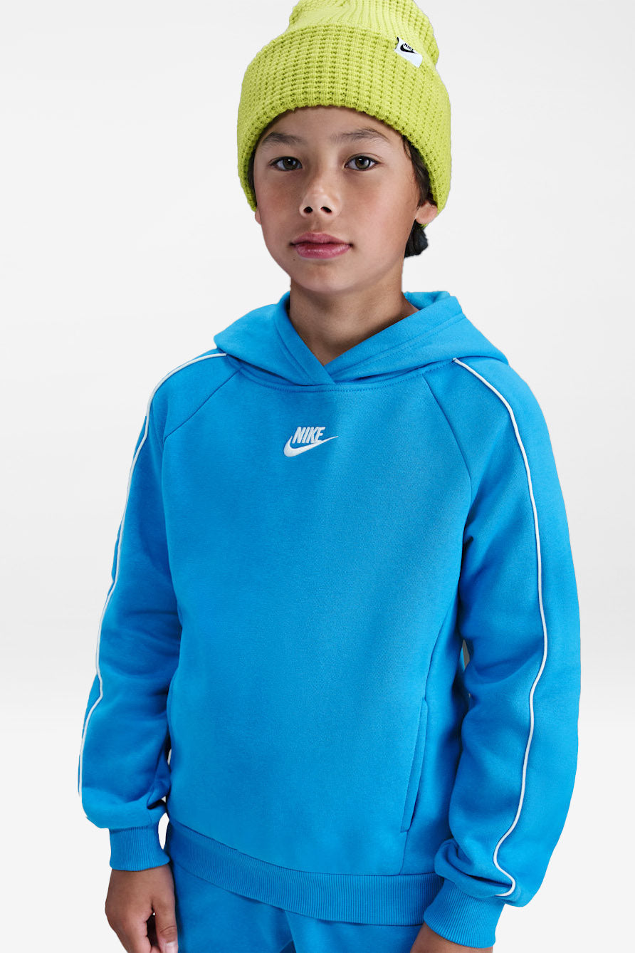 Kapuzensweatshirt - Light Photo Blue