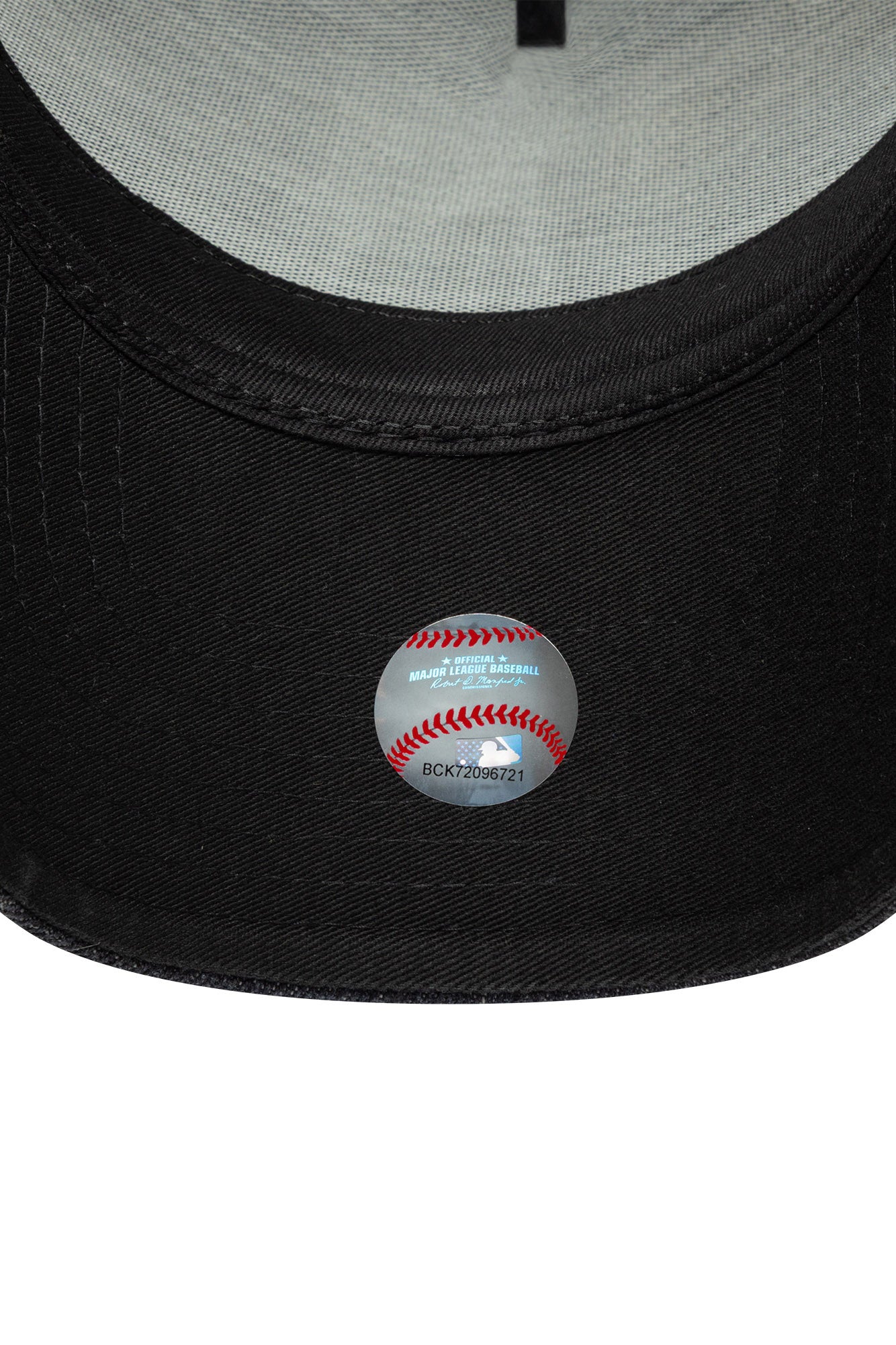 Snapback Cap - Black Denim