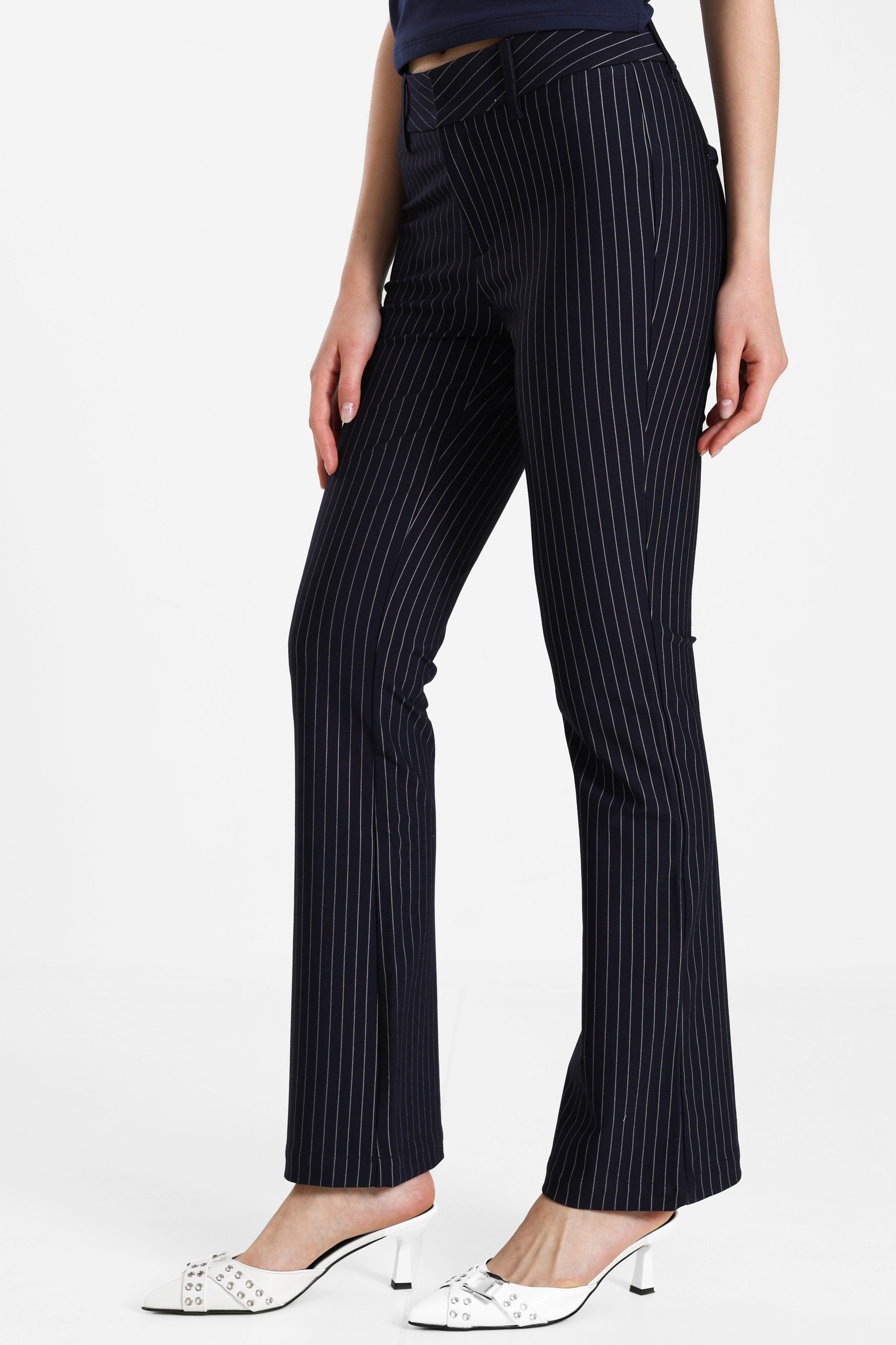 Flare-Hose - Bleu marine