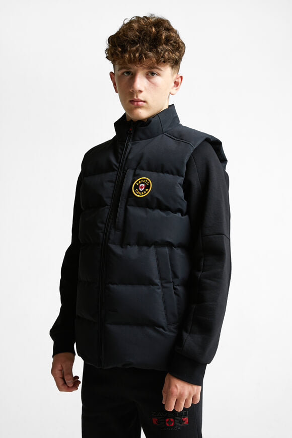 Oshawa quilted vest - Jet Black