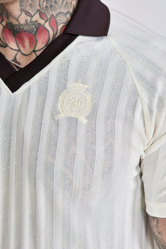 Structured polo shirt - Offwhite