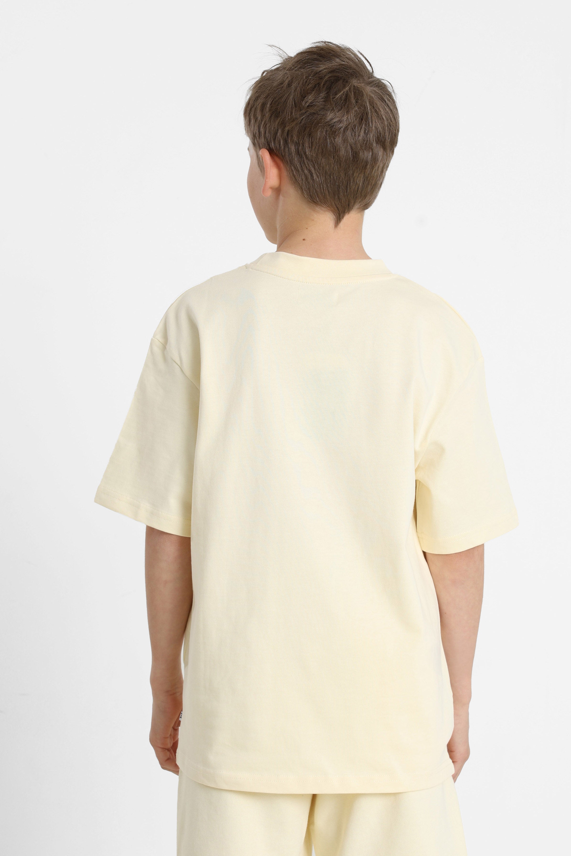 T-Shirt ample - Jaune clair